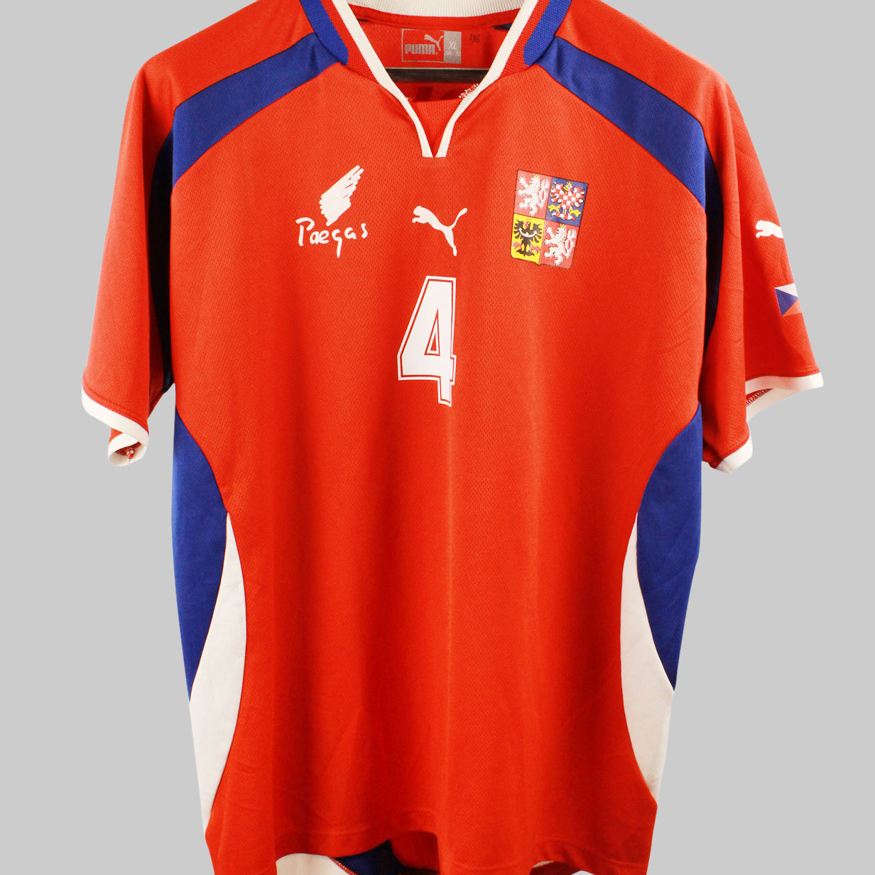 Czech Republic 2000-01 Nedved Home Kit  (XL)