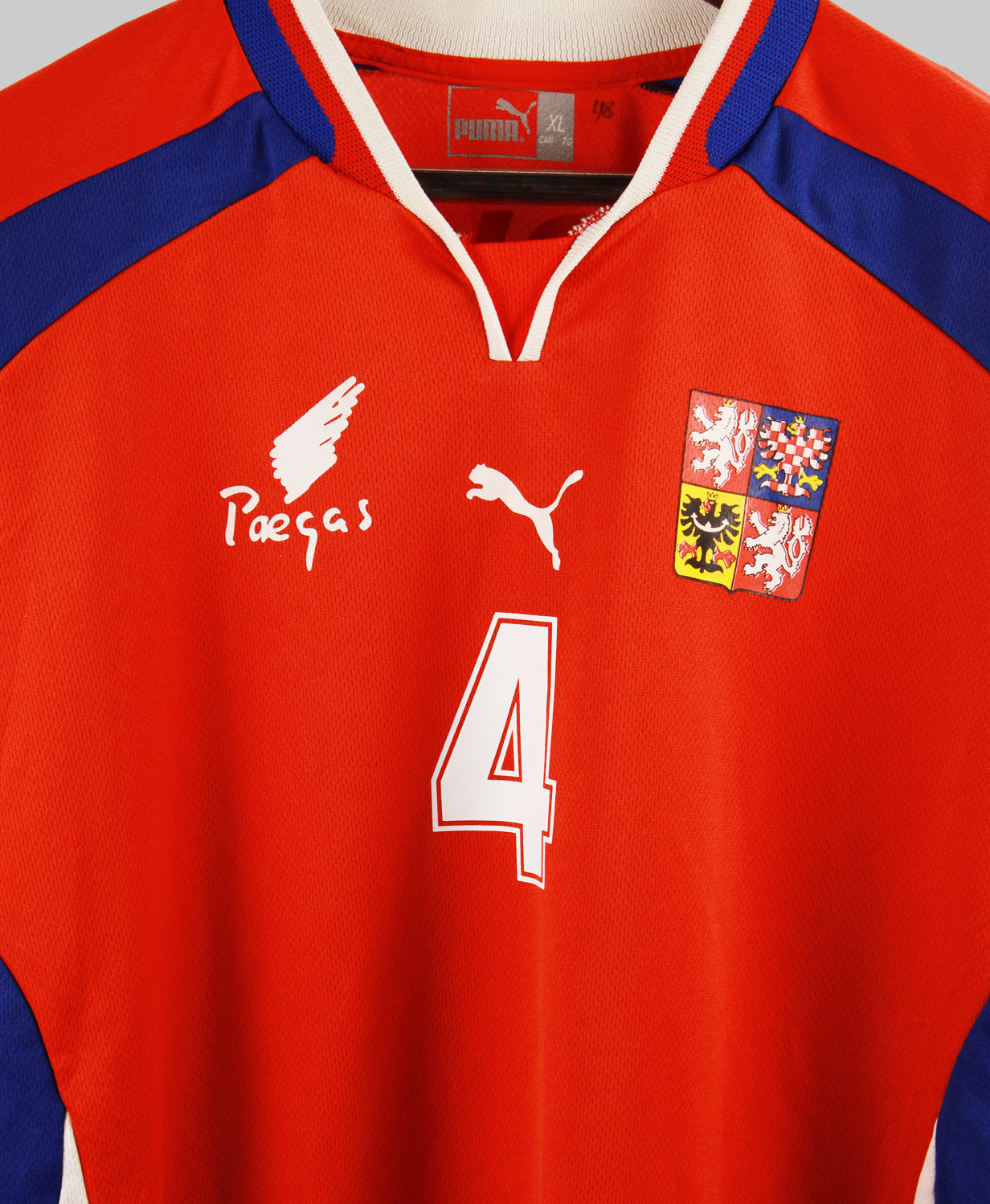 Czech Republic 2000-01 Nedved Home Kit  (XL)