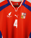 Czech Republic 2000-01 Nedved Home Kit  (XL)