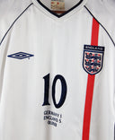 England 2001-02 Owen Home Kit  (L)