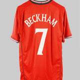England 2002 Beckham Reversible Away Kit (XL)