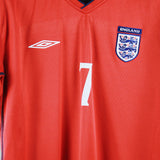 England 2002 Beckham Reversible Away Kit (XL)