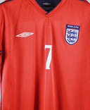England 2002 Beckham Reversible Away Kit (XL)