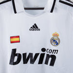 Real Madrid 2008-09 Marcelo Home Kit  (L)