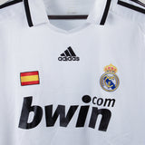 Real Madrid 2008-09 Marcelo Home Kit  (L)
