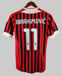 AC Milan 2011-12 Ibrahimovic Home Kit  (S)