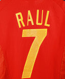 Spain 2002-03 Raul Home Kit  (L)