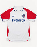 Front of PSG 2003-04 away kit, Nike shirt, Pauleta vintage football shirt, size M, flat lay