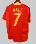 Spain 2002-03 Raul Home Kit  (L)