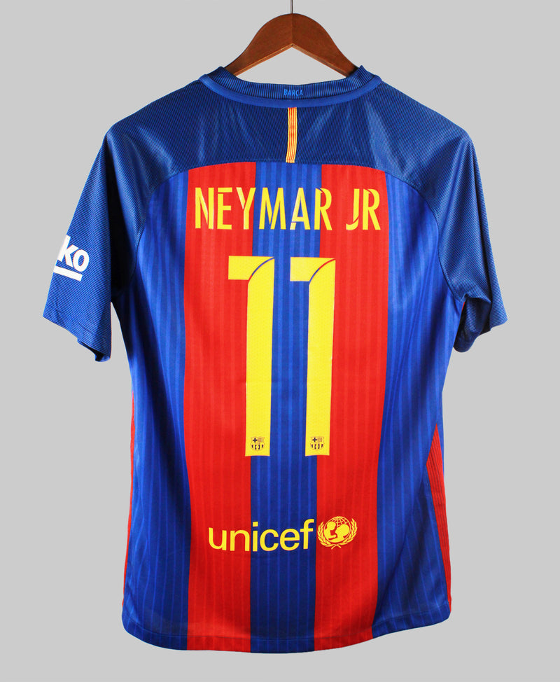 Barcelona 2016-17 Neymar Home Kit (M)