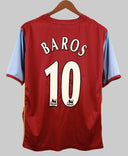 Aston Villa 2005-06 Baros Home Kit (L)