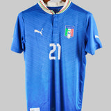 Italy 2012-13 Pirlo Home Kit (M)