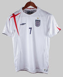 England 2005-06 Beckham Home Kit (YXL)