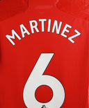 Manchester United 2023-24 Martinez Home Kit W/ Tags (M)