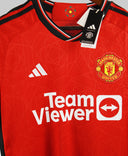 Manchester United 2023-24 Martinez Home Kit W/ Tags (M)