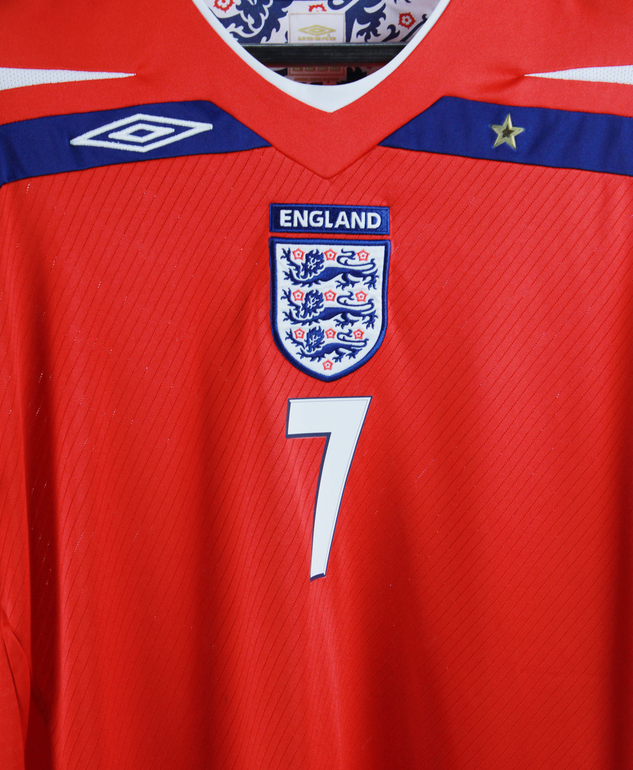 England 2008-09 Beckham Away Kit (XL)