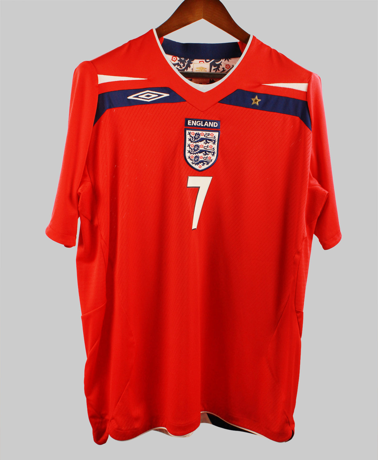 England 2008-09 Beckham Away Kit (XL)