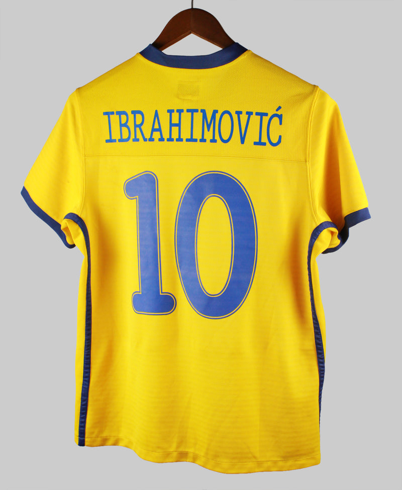 Sweden 2013-14 Ibrahimovic Home Kit (M)