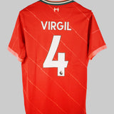 Liverpool 2021-22 Virgil Home Kit (L)