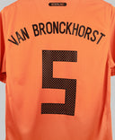 Netherlands 2010 Van Bronckhorst Home Kit (M)