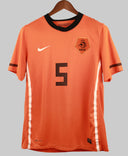 Netherlands 2010 Van Bronckhorst Home Kit (M)