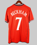 England 2002 Beckham Reversible Away Kit (L)