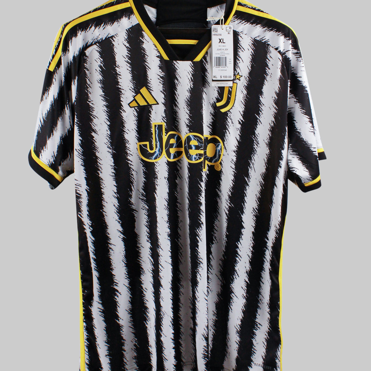 Juventus 2023-24 Vlahovic Home Kit W/ Tags (XL)