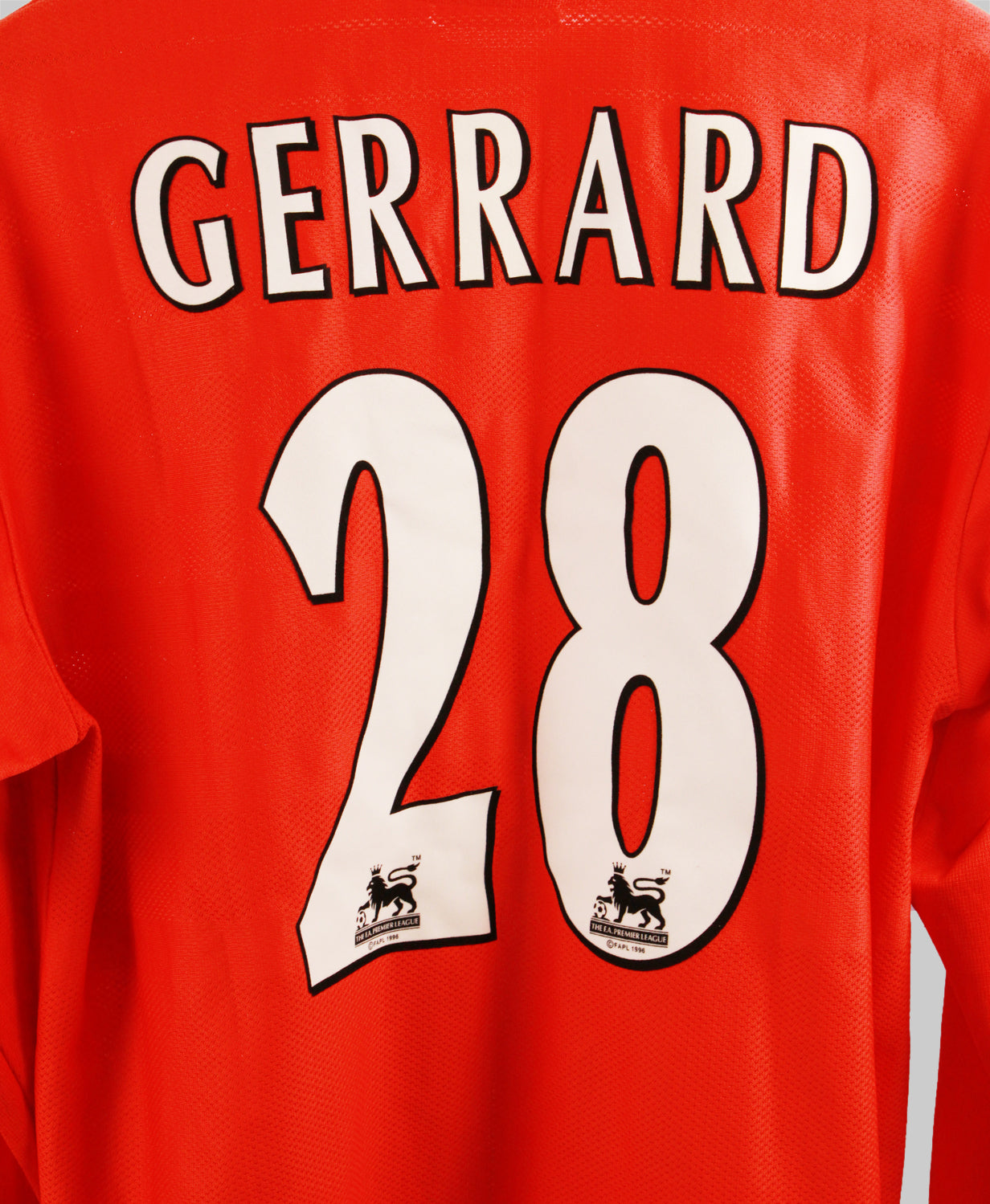 Liverpool 1998-99 Gerrard Home Long Sleeve Kit  (XL)