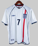 England 2001-02 Beckham Home Kit (M)