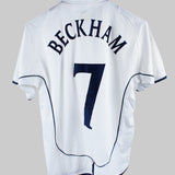 England 2001-02 Beckham Home Kit (M)
