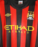 Manchester City 2011-12 Kun Aguero Away Kit (L)