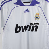 Real Madrid 2007-08 V. Nistelrooy Home Kit  (L)