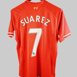 Liverpool 2013-14 Suarez Short Sleeve  Kit(M)