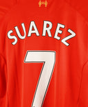 Liverpool 2013-14 Suarez Short Sleeve  Kit(M)