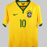 Brazil 2014-15 Neymar Home Kit  (S)