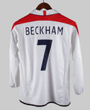 England 2003-04 Beckham Home Kit (YXL)