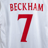 England 2000-01 Beckham Home Kit  (XL)