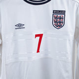 England 2000-01 Beckham Home Kit  (XL)