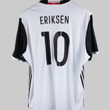 Denmark 2015-16 Eriksen  Away Kit (2XL)