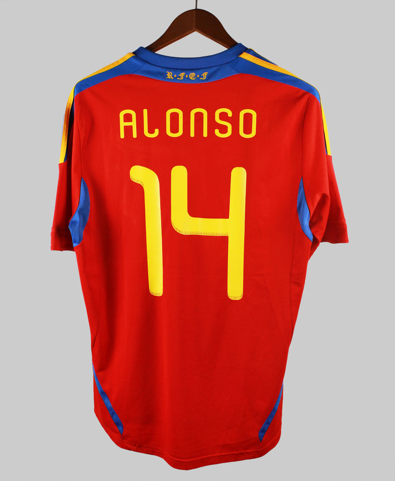 Spain 2010-11 Alonso Home Kit (L)