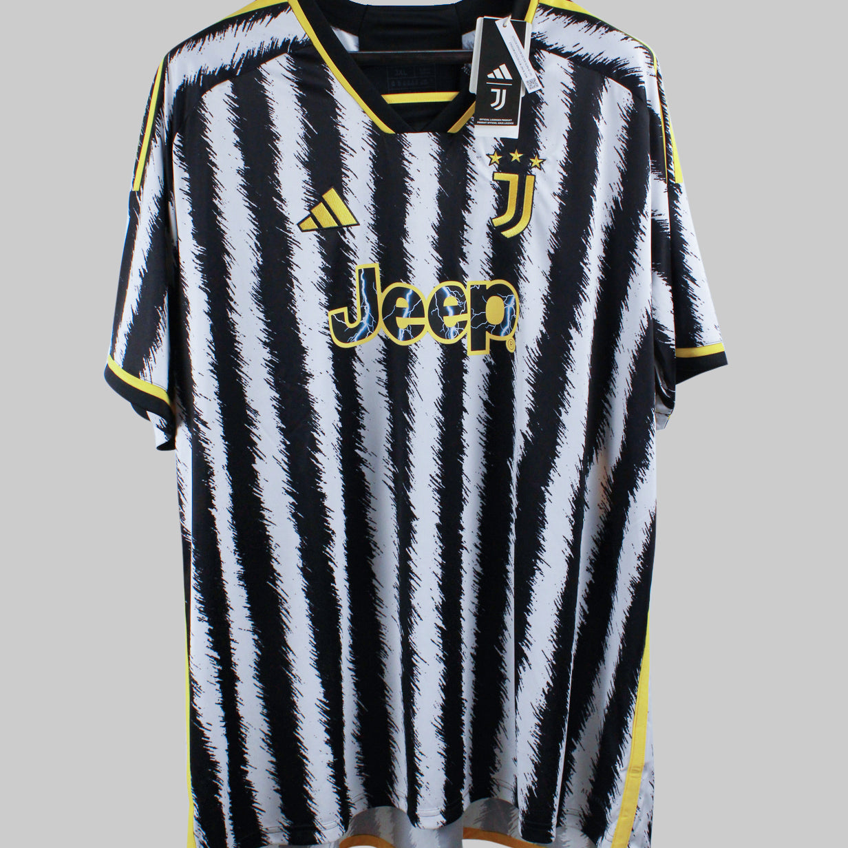 Juventus 2023-24 Vlahovic Home Kit W/ Tags (3XL)