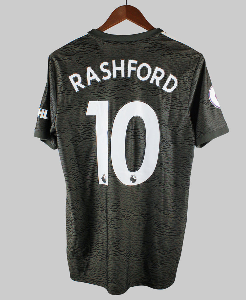 Manchester United 2020-21 Rashford Away Kit (L)