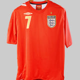 England 2006-07 Beckham Away Kit (L)