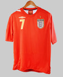 England 2006-07 Beckham Away Kit (L)