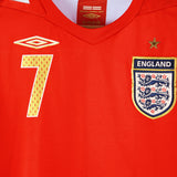 England 2006-07 Beckham Away Kit (L)