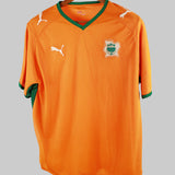 Ivory Coast 2008-09  Home Kit (L)