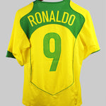 Brazil 2004-05 Ronaldo Home Kit  (M)