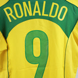 Brazil 2004-05 Ronaldo Home Kit  (M)