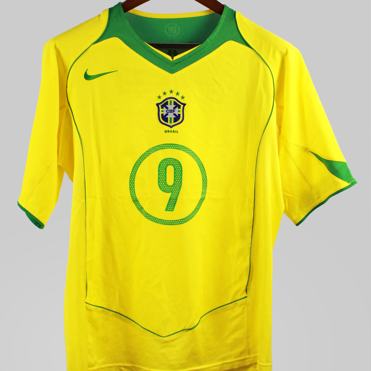 Brazil 2004-05 Ronaldo Home Kit  (M)