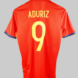 Spain 2016-17 Aduriz Short Sleeve Home Kit (S)